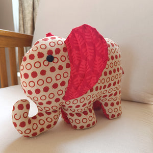 Mischievous Miko - Handmade soft toy elephant (9”/7”/3”)