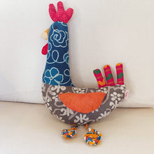 Load image into Gallery viewer, Charlie the Chicken – Upcycled handmade soft toy