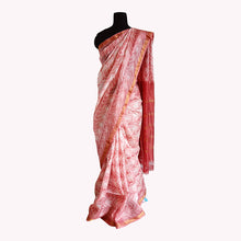 Load image into Gallery viewer, Chambakya - Mangalgiri Pattu (Silk) Shibori saree