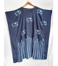Load image into Gallery viewer, Grazing Herd - Cotton Shibori Kaftan