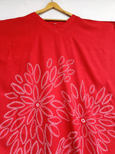 Load image into Gallery viewer, Chrysanthemum - Cotton Shibori Kaftan