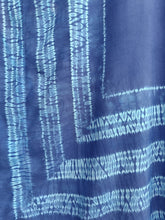 Load image into Gallery viewer, Aqua - Cotton Shibori Kaftan