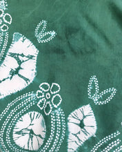 Load image into Gallery viewer, Green Bouquet - Soft Shibori Cotton Top