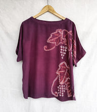 Load image into Gallery viewer, Vineyard - Soft Shibori Cotton Top