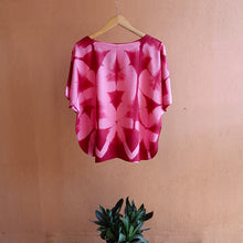 Load image into Gallery viewer, Pink Rose - Soft Shibori Cotton Top