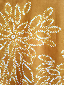 Orange Slices - Soft Shibori Cotton Top