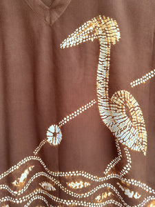 Stork - Soft Shibori Cotton Top