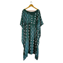 Load image into Gallery viewer, Rain drops - Cotton Shibori Kaftan