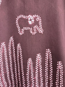 Elephant Song - Soft Shibori Cotton Top