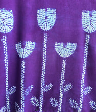Load image into Gallery viewer, Deep Purple - Soft Shibori Cotton Top