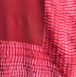 Red Nui - Soft Shibori Cotton Top