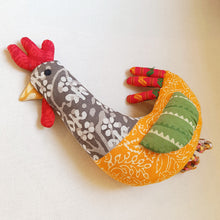 Load image into Gallery viewer, Clucky the Chicken – Upcycled handmade soft toy