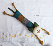 Load image into Gallery viewer, Purry – Upcycled handmade soft toy