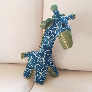 Tina the giraffe  – Handmade soft toy (11.5”/9”/3”)