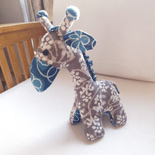 Load image into Gallery viewer, Ruby the Giraffe  – Handmade soft toy (11.5”/9”/3”)