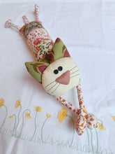 Load image into Gallery viewer, Franco the Kitty – Upcycled handmade soft toy