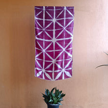 Load image into Gallery viewer, Plum -  Silk Shibori Stoles (22 inches by 80 inches)