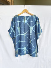 Load image into Gallery viewer, Cracked Ice - Soft Shibori Cotton Top