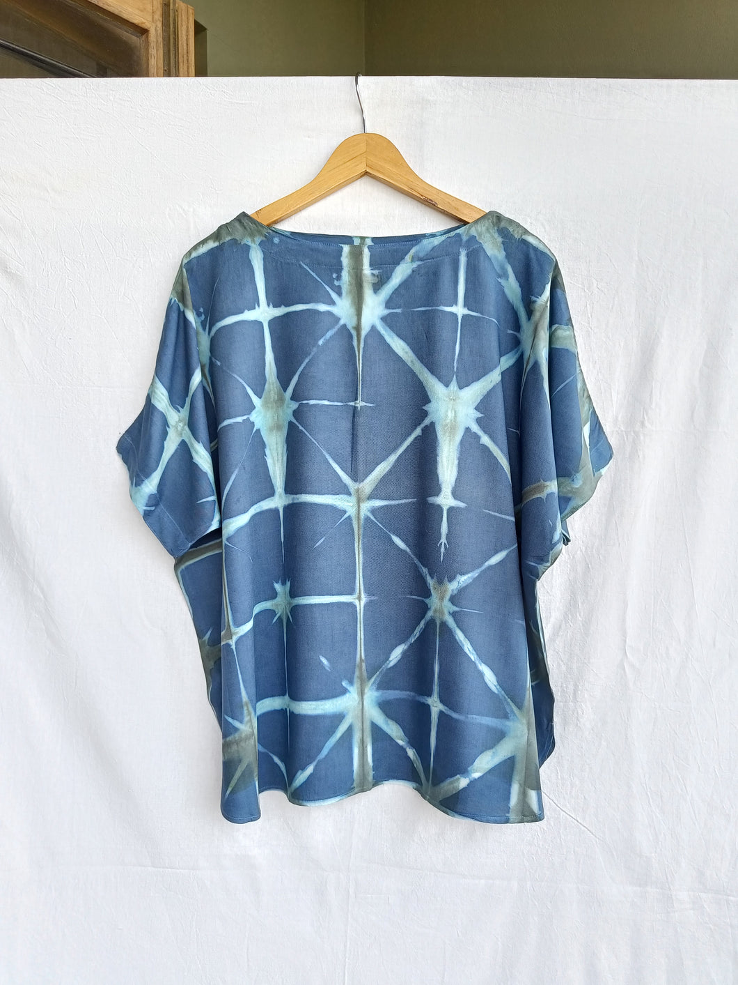 Cracked Ice - Soft Shibori Cotton Top