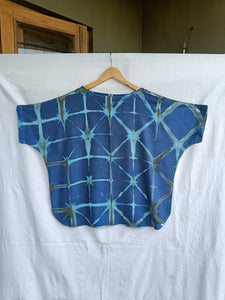 Cracked Ice - Soft Shibori Cotton Top