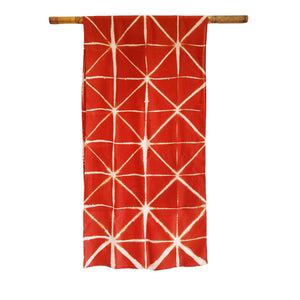 Multani Mitti -  Silk Shibori Stoles (22 inches by 80 inches)