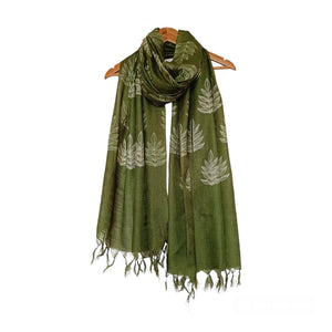 Manlanjee - Tussar Silk Shibori Dupatta