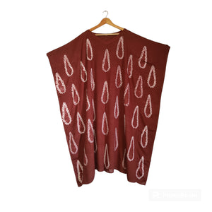 Earth - Cotton Shibori Kaftan