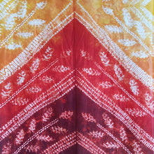 Load image into Gallery viewer, Autumn Leaves -  Silk Shibori Stoles (22 inches by 80 inches)