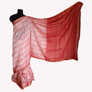 Chambakya - Mangalgiri Pattu (Silk) Shibori saree