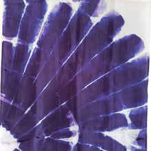 Load image into Gallery viewer, Deep Purple -  Silk Shibori Stoles (22 inches by 80 inches)