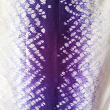 Load image into Gallery viewer, Purple River-  Silk Shibori Stoles (22 inches by 80 inches)