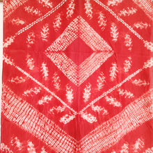 Load image into Gallery viewer, Red Vines -  Silk Shibori Stoles (22 inches by 80 inches)