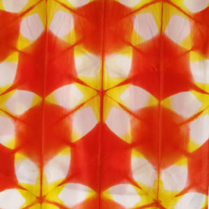 Summer Bloom -  Silk Shibori Stoles (22 inches by 80 inches)