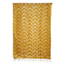 Load image into Gallery viewer, Golden Yellow - Tussar Silk Shibori Dupatta