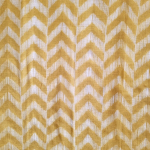 Golden Yellow - Tussar Silk Shibori Dupatta