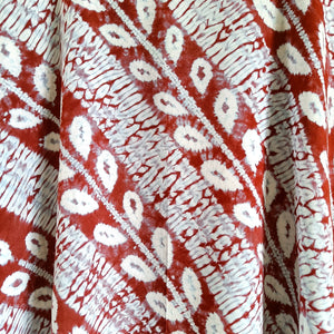Pressed Flowers - Soft Shibori Cotton Top