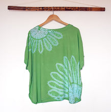 Load image into Gallery viewer, Sea Glass - Soft Shibori Cotton Top