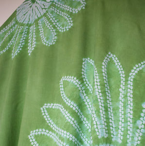 Sea Glass - Soft Shibori Cotton Top