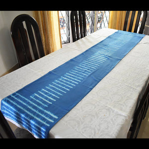 Cotton Shibori Table Runner (36cm by 228cm)