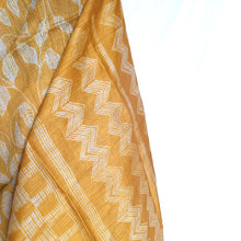 Load image into Gallery viewer, Haldi - Tussar silk Shibori saree