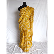 Load image into Gallery viewer, Haldi - Tussar silk Shibori saree