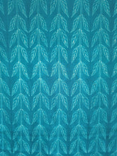 Load image into Gallery viewer, Blue Leaf - Tussar Silk Shibori Dupatta