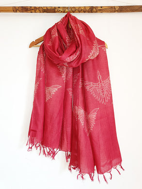 Pheonix - Tussar Silk Shibori Dupatta