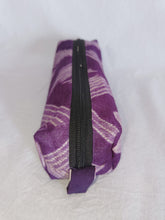 Load image into Gallery viewer, Silk Shibori Pouch with zipper