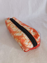 Load image into Gallery viewer, Cotton Shibori Pouch with zipper