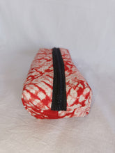Load image into Gallery viewer, Silk Shibori Pouch with zipper