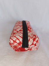 Load image into Gallery viewer, Silk Shibori Pouch with zipper