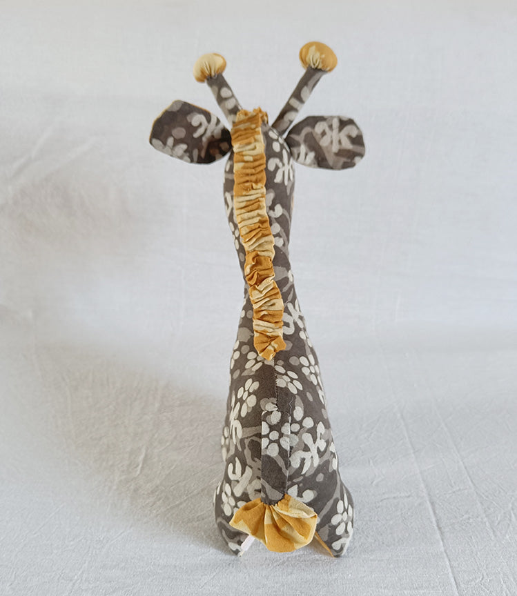 Geetha the Elephant  – Handmade soft toy (11.5”/9”/3”)