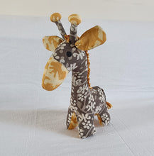 Load image into Gallery viewer, Geetha the Elephant  – Handmade soft toy (11.5”/9”/3”)