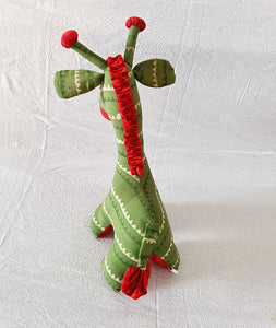 Bella the giraffe  – Handmade soft toy (11.5”/9”/3”)